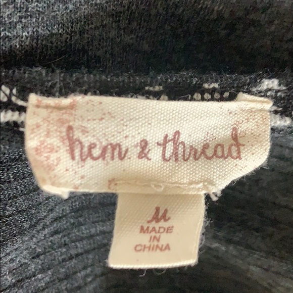 Hem & Thread Long Sleeve Detail Shirt - Picture 5 of 5